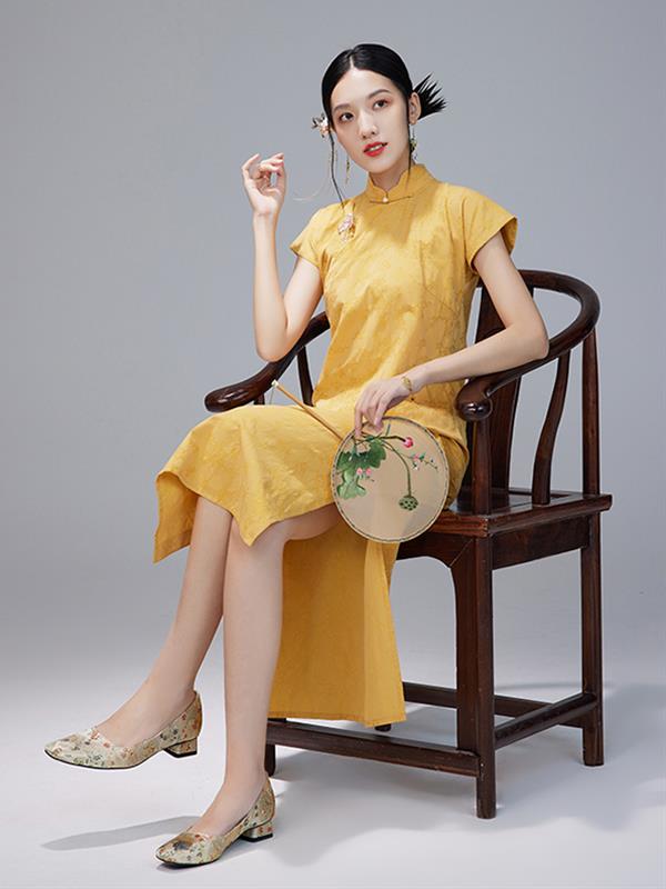 Summer Vintage Qipao cheongsam Dress Women Wear