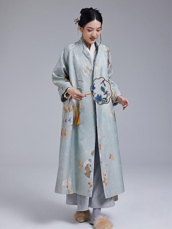 Brocade Jacquard cotton Traditional tang clothing Jacket Women Wear