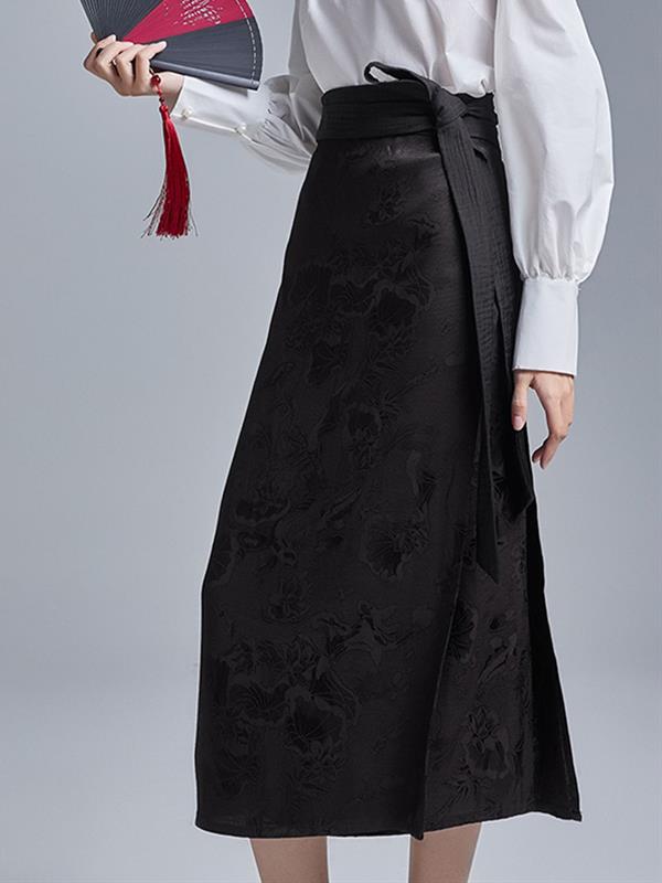 Summer Vintage Hanfu Skirt Women Wear