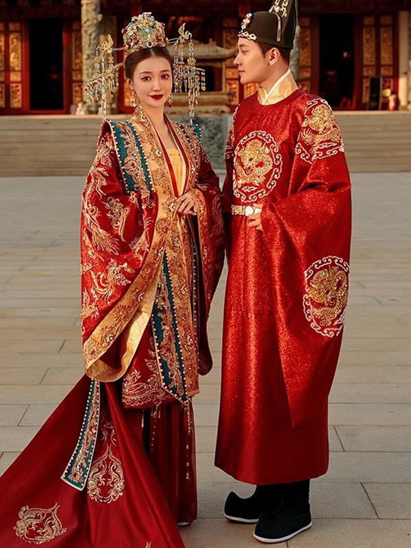 Hanfu Wedding clothes Couple Marry Hanfu Wedding