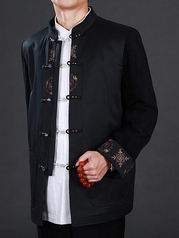 Men Traditional tang clothing Jacket Shirt 46 Men Wear