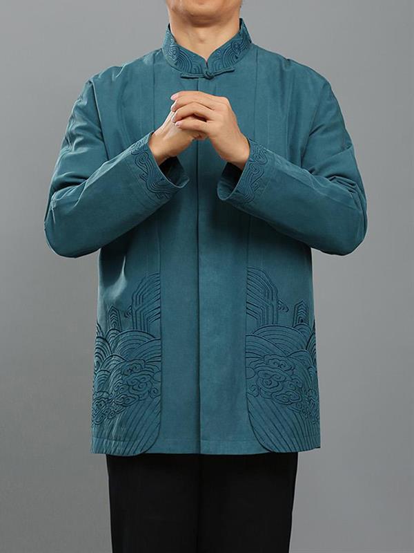 Men Traditional tang clothing Jacket Men Wear