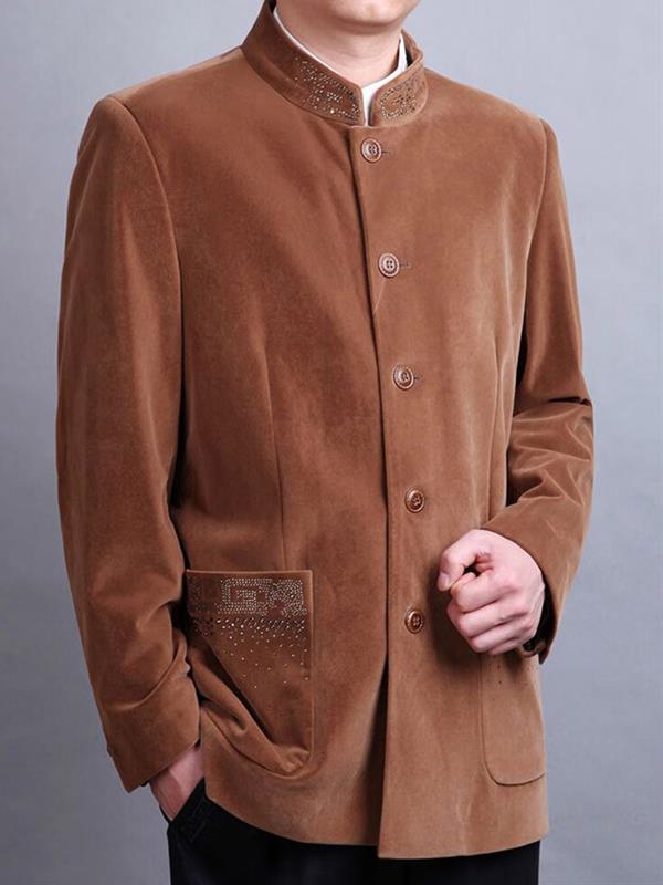 Men Traditional tang clothing Jacket Men Wear