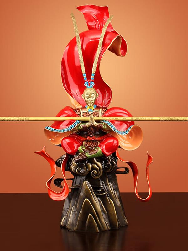 Buddha ornaments Monkey king Office decoration Figurines