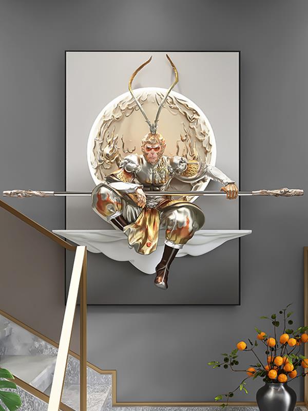 Monkey king 3D relief Wall Hangings