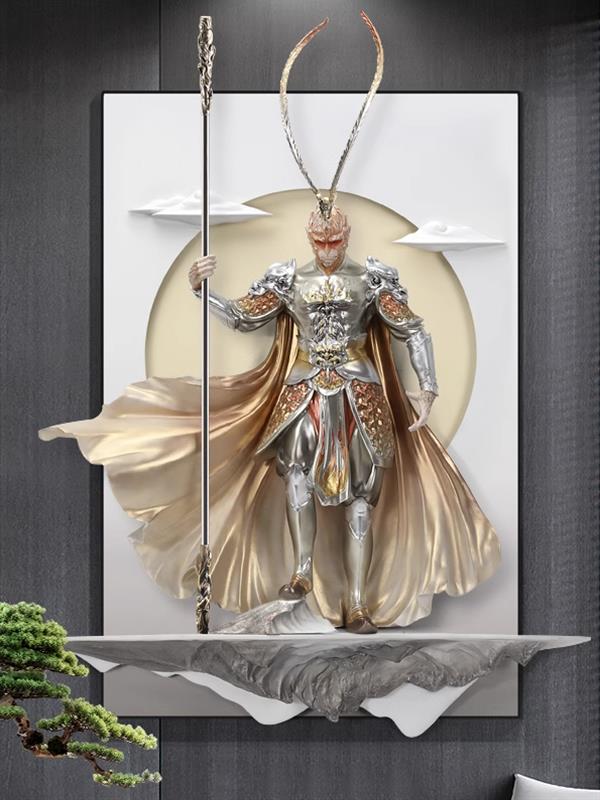 Living room decorative painting Monkey king 3D relief Wall Hangings