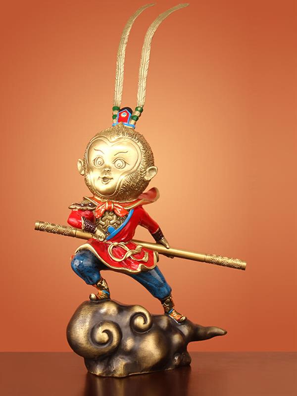 Monkey king Buddha ornaments Figurines