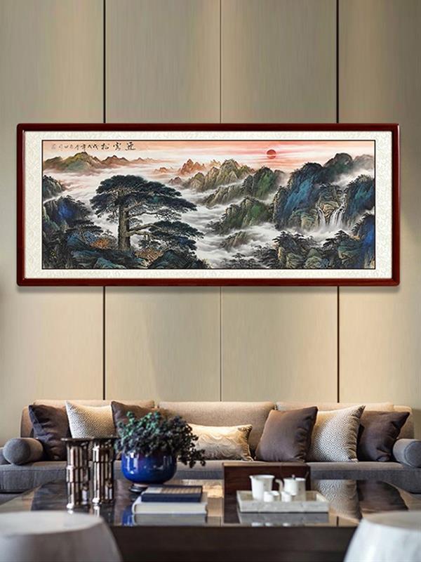 Hand-painted Chinese painting Landscape Living room decorative ink wash brush 165*85 Landscape Paintings