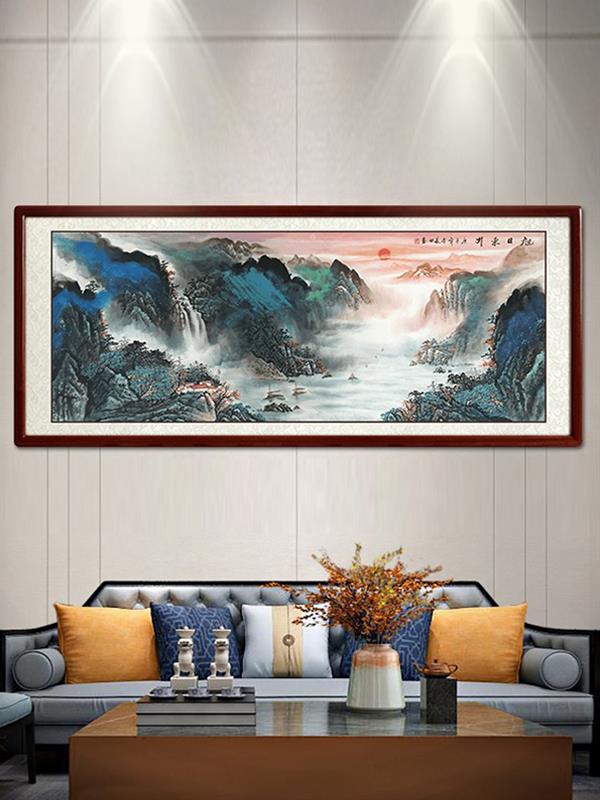 Hand-painted Chinese painting Landscape ink wash brush Landscape Paintings