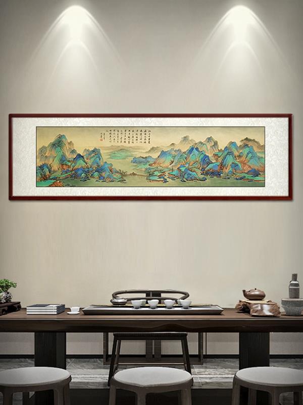 Hand-painted Chinese painting Landscape Living room decorative 278*88 Landscape Paintings