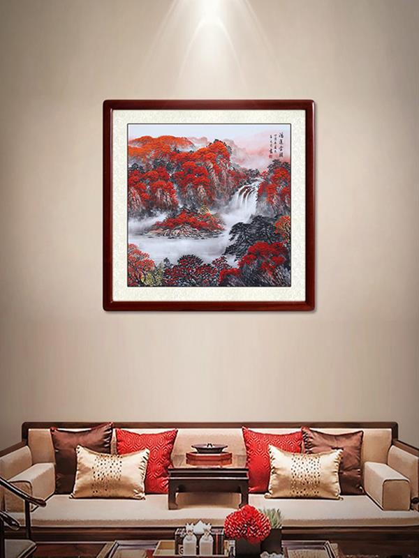 Hand-painted Good luck Chinese painting Landscape 85*85 Landscape Paintings