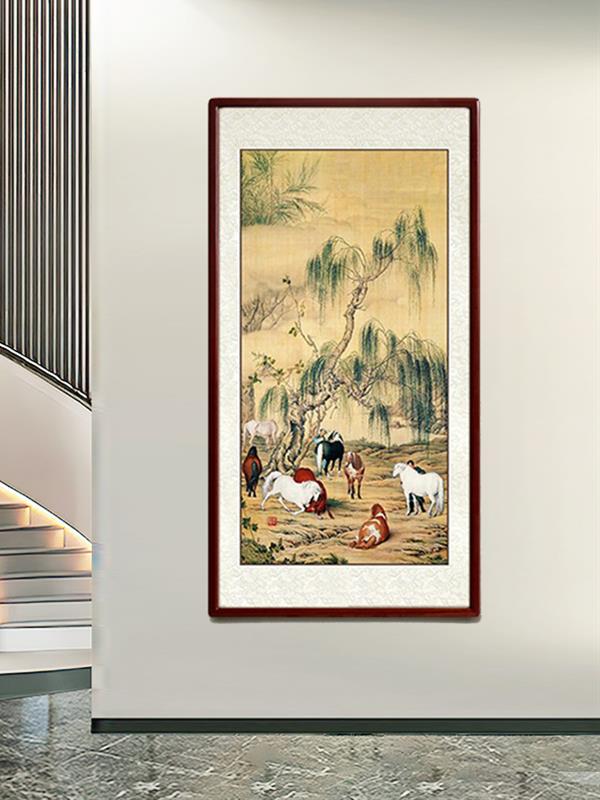 Hand-painted Chinese painting 65*125 Flower & Bird Animal Paintings