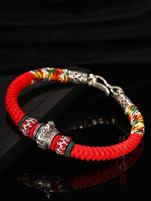 Lucky beads Hand-knitted Animal year Bracelets & Bangles