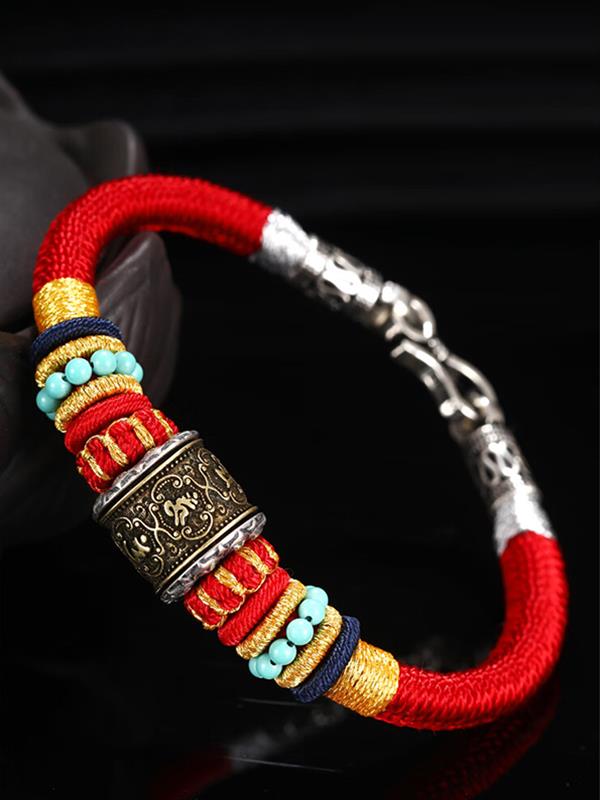 Animal year Lucky beads Hand-knitted Bracelets & Bangles