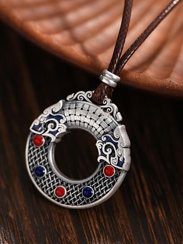 999 fine silver Pendant Vintage Necklace Necklaces