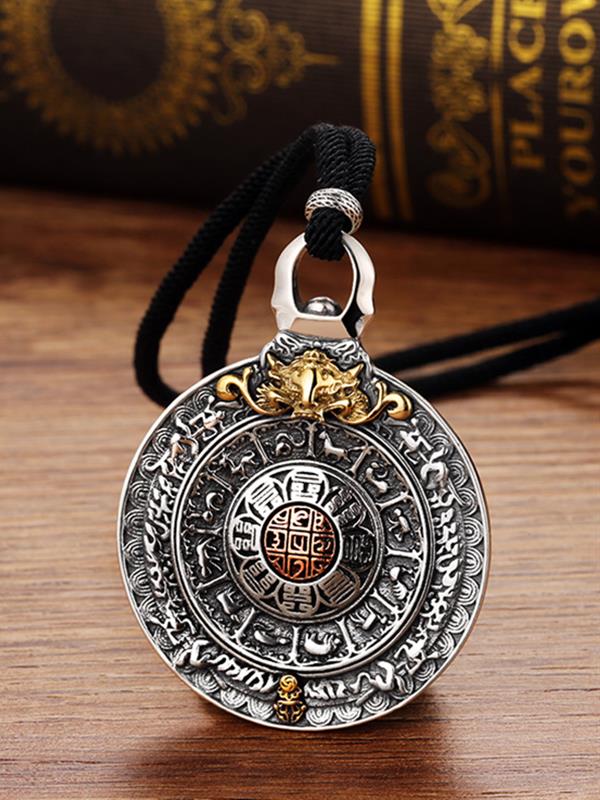 925 fine silver Vintage Pendant Necklace Necklaces