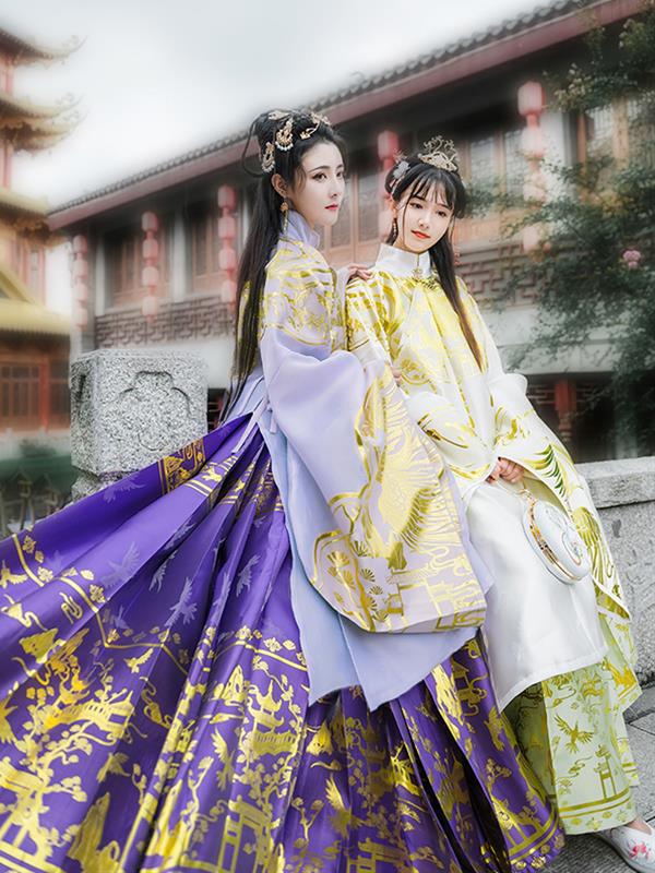 Hanfu Pleated skirt Summer Hanfu