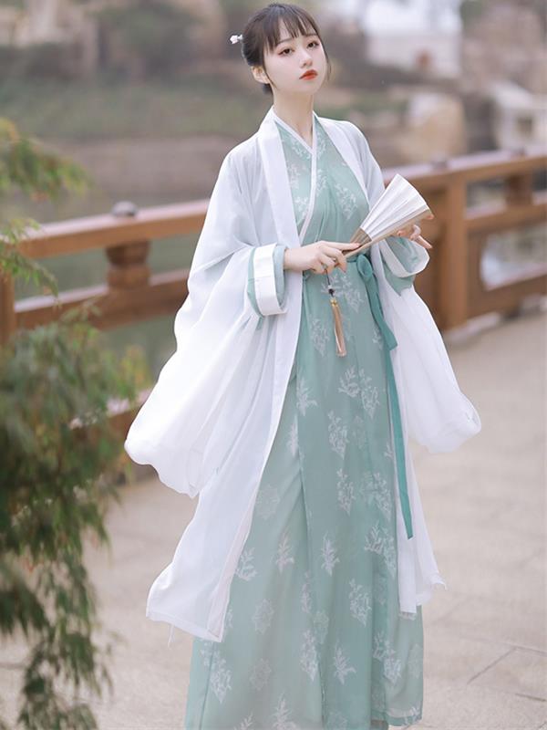 Hanfu Summer Tradition Fairy Retro vintage Hanfu