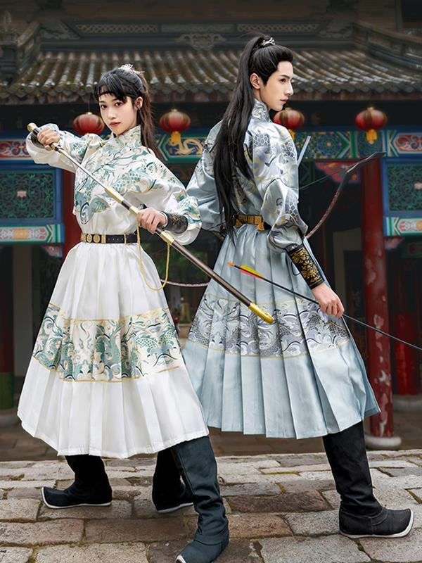 Ming-dynasty Hanfu Feiyu Dragon pattern Hanfu