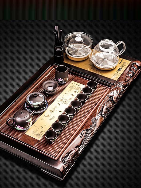 Tea set Ebony tray Teacup Tea Sets