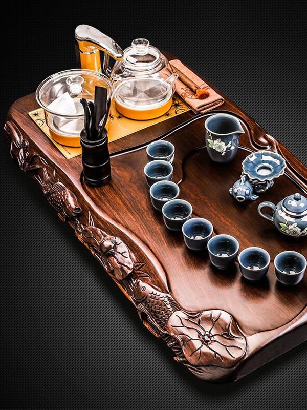 Tea set Ebony tray Teacup Tea Sets