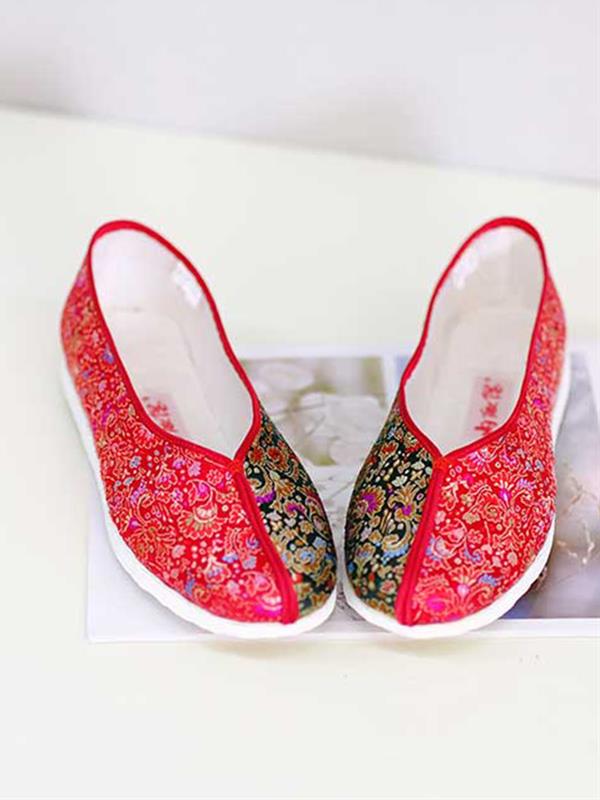 Embroidered Old Beijing shoes Handmade 8261A41 Women Shoes