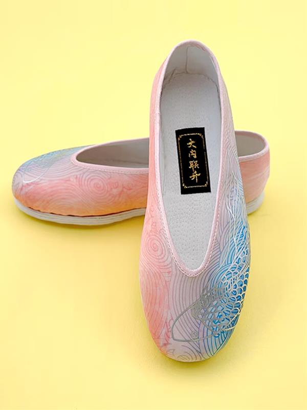 Handmade layered sole cloth shoes Fashion Women Shoes