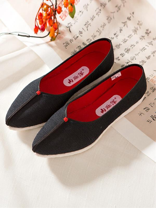 Handmade layered sole cloth shoes Embroidered Women Shoes