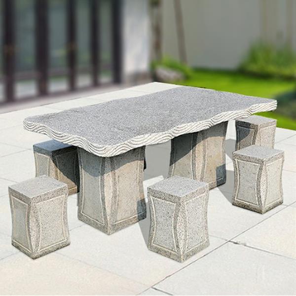 Stone table stool Garden Simple Casual Craft ornaments Garden