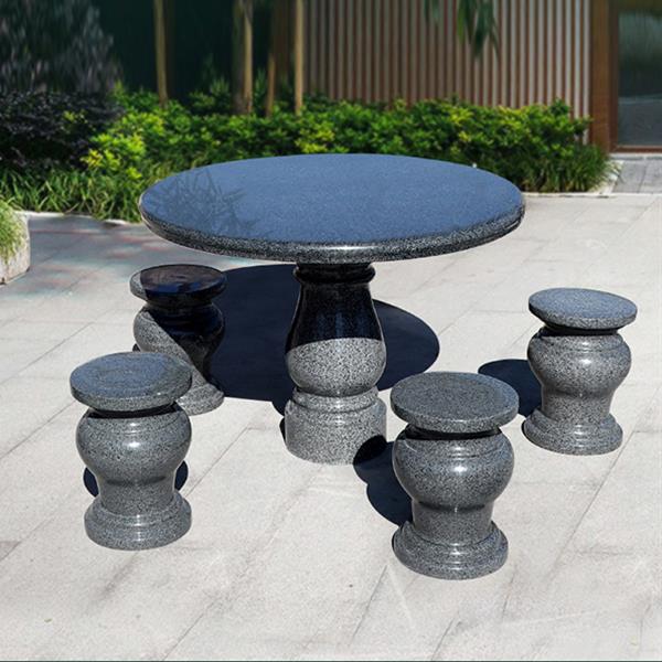 Stone table stool Garden Villa Marble Simple Casual Garden