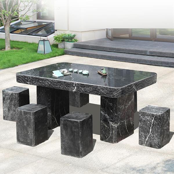 Stone table stool Garden Casual Simple Garden